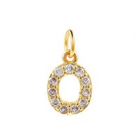 1 Piece Copper Zircon 14K Gold Plated Inlay Polished Pendant Chain sku image 68