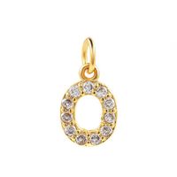 1 Piece Copper Zircon 14K Gold Plated Inlay Polished Pendant Chain sku image 14