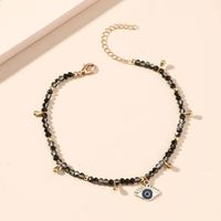 Simple Style Devil's Eye Alloy Patchwork Women's Anklet sku image 2