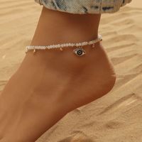 Simple Style Devil's Eye Alloy Patchwork Women's Anklet main image 1