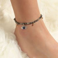 Simple Style Devil's Eye Alloy Patchwork Women's Anklet main image 3