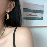 1 Pair Simple Style Star Patchwork Copper Drop Earrings main image 2