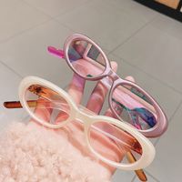 Retro Sweet Solid Color Ac Square Full Frame Women's Sunglasses main image 4