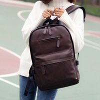 Casual Simple Men's Trendy Backpack Travel Bag sku image 8