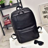 Casual Simple Men's Trendy Backpack Travel Bag sku image 1
