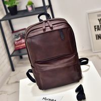 Casual Simple Men's Trendy Backpack Travel Bag sku image 2