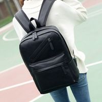 حقيبة ظهر عصرية كاجوال بسيطة للرجال ، حقيبة سفر sku image 3