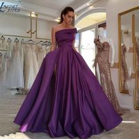 Robe De Fête Sexy Manche Courte Couleur Unie Maxi Longue Robe Banquet main image 2