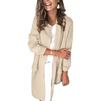Women's Coat Long Sleeve Blazers Business Solid Color main image 3