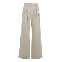 Women's Street Casual Solid Color Ankle-length Wide Leg Pants main image 4