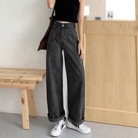 Women's Daily Casual Solid Color Full Length Jeans main image 3