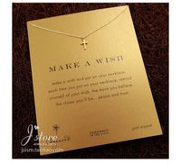 Simple Style Cross Alloy Plating Gold Plated Unisex Pendant Necklace main image 2
