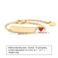 Simple Style Star Heart Shape Crown 304 Stainless Steel Zircon Bracelets In Bulk sku image 4