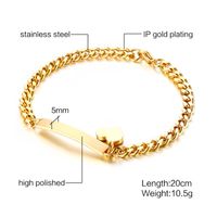 Style Simple Star Forme De Cœur Couronne Acier Inoxydable 304 Zircon Bracelets En Masse sku image 8