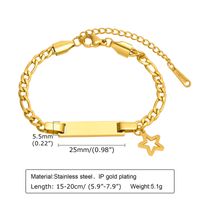 Simple Style Star Heart Shape Crown 304 Stainless Steel Zircon Bracelets In Bulk sku image 11