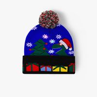 Unisexo Casual Gorro Navideño Árbol De Navidad Sin Alero Gorro De Lana sku image 7