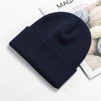 Women's Classic Style Solid Color Eaveless Wool Cap main image 4