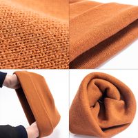 Women's Classic Style Solid Color Eaveless Wool Cap main image 2