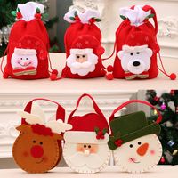 Christmas Simple Style Elk Cloth Party Gift Bags main image 3