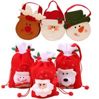 Christmas Simple Style Elk Cloth Party Gift Bags main image 2