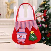 Christmas Simple Style Elk Cloth Party Gift Bags sku image 2