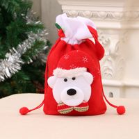 Christmas Simple Style Elk Cloth Party Gift Bags sku image 7