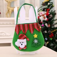 Christmas Simple Style Elk Cloth Party Gift Bags sku image 4