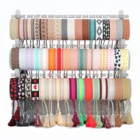 Simple Style Solid Color Polyester Tassel Braid Women's Bracelets sku image 4