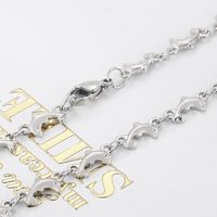 Dolphin Stainless Steel Chain Necklace main image 7