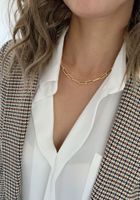 Élégant Style Moderne Couleur Unie Le Cuivre Collier En Masse main image 9