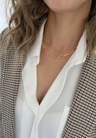 Elegant Modern Style Solid Color Copper Necklace In Bulk main image 9