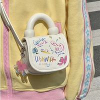 Frau Mini Sommer Pu-leder Süß Schultertasche sku image 1