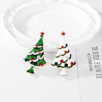 Cute Christmas Tree Alloy Inlay Rhinestones Unisex Brooches main image 6