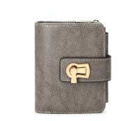 Women's Solid Color Pu Leather Buckle Coin Purses sku image 5