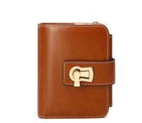 Women's Solid Color Pu Leather Buckle Coin Purses sku image 6