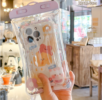 Cute Cartoon Waterproof Plastic Phone Pouch 1 Piece sku image 30