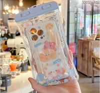 Cute Cartoon Waterproof Plastic Phone Pouch 1 Piece sku image 32