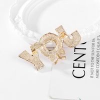 Classic Style Letter Alloy Unisex Brooches main image 4