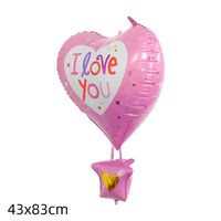 Valentine's Day Heart Shape Aluminum Film Party Balloons sku image 25