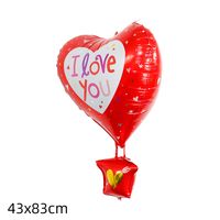 Valentine's Day Heart Shape Aluminum Film Party Balloons sku image 23
