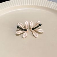 1 Paar Einfacher Stil Blume Inlay Gemischte Materialien Strasssteine Ohrstecker sku image 86