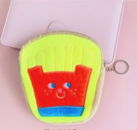 Kid's Cartoon Plush Zipper Coin Purses sku image 1