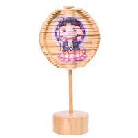 Wooden Color Rotating Lollipop Young Children Early Education Cognitive Creative Toys sku image 3