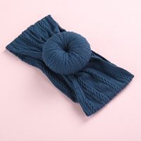 Casual Solid Color Bow Knot Nylon Sewing Hair Band sku image 20