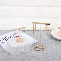 Simple Style Solid Color Metal Jewelry Rack main image 3