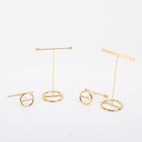 Simple Style Solid Color Metal Jewelry Rack main image 4