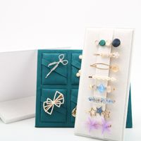 Simple Style Rectangle Flannel Jewelry Rack main image 4