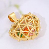 Simple Style Classic Style Animal Copper Plating Inlay Zircon 18k Gold Plated Jewelry Accessories main image 3