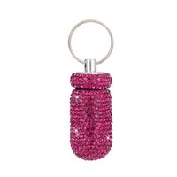 Casual Solid Color Aluminium Alloy Inlay Rhinestones Women's Keychain sku image 13