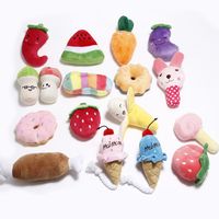 Cute Fruit Rainbow Bone Dogs Supplies Pets Plush Toys main image 1
